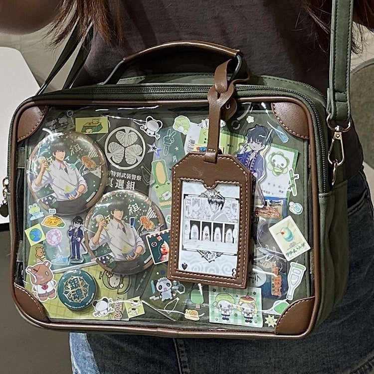 Bear Ita 9 Colors Charm Bag Embroidered