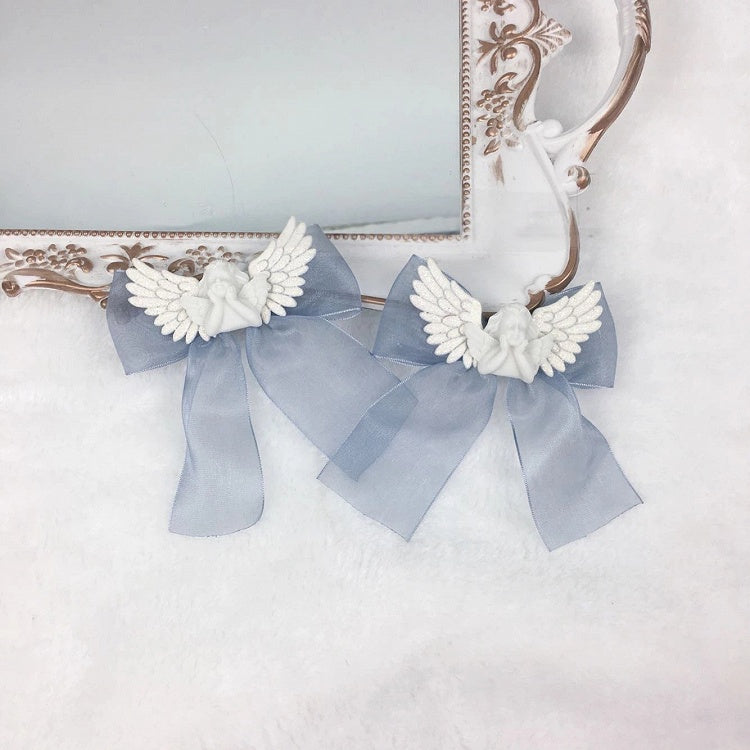 of (Set Clips Angel 2) Hair Sheer Bow Wing