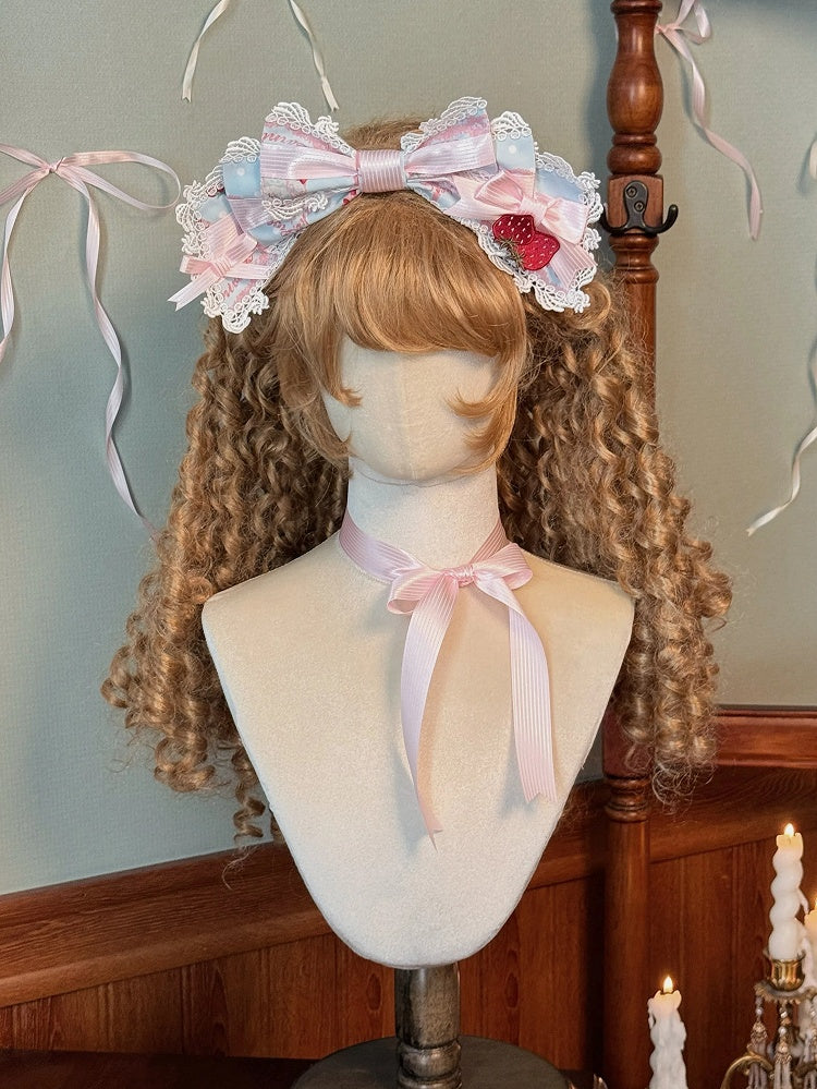 Pink Bowknot / Blue KC Yellow