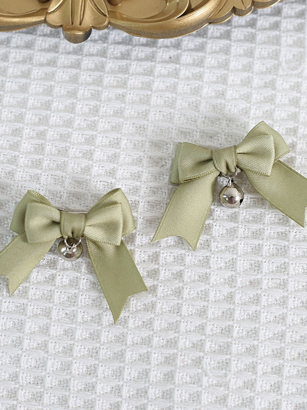 Hairclips Charm with Colors of Bowknot Bell A Pair Cute 14