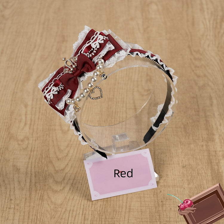 Bow KC Lace Chain Detail Bead with 8 Kei Colors 3D Jirai
