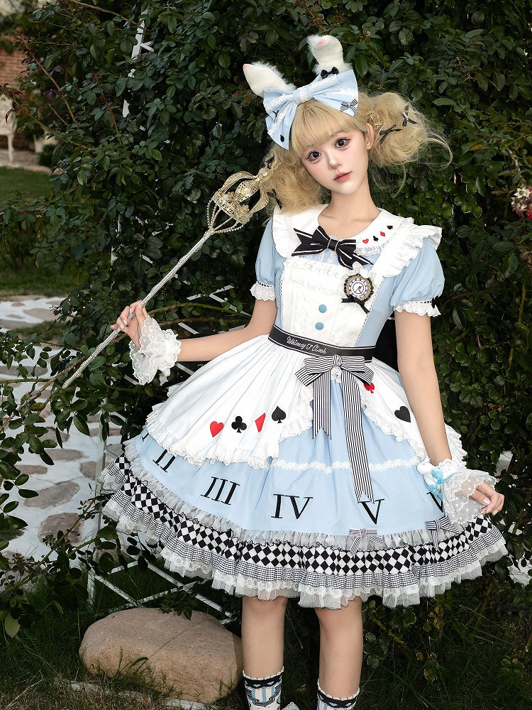 Vibes Brooch Embroidery Clock Alice