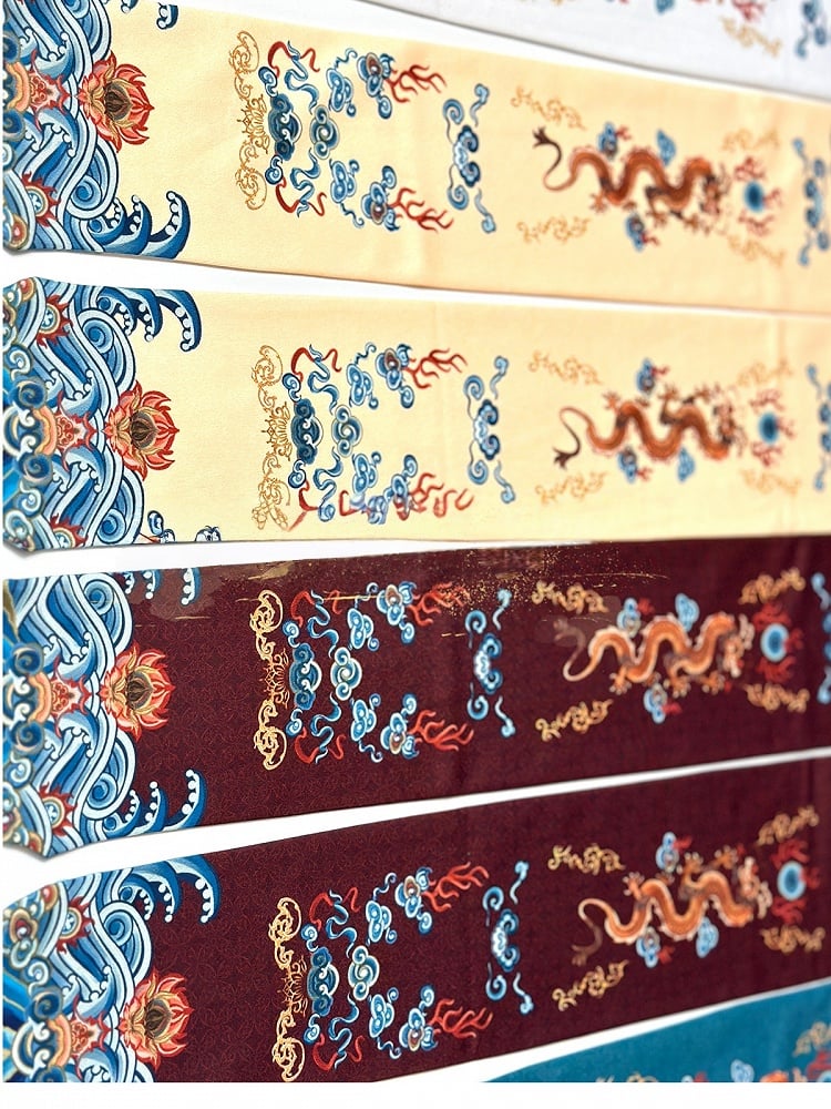 5 Han Dragon Tights Colors Robe Lolita Print