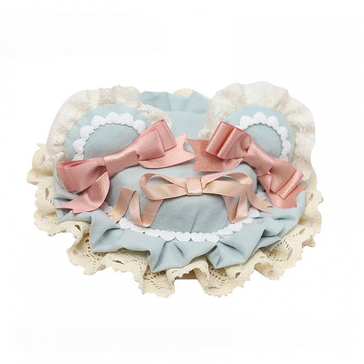 Akzente und Verzierungen Schleife Lolita Ohr Mini – mit Farbe Süße Mütze Spitze Bär Optionen 3