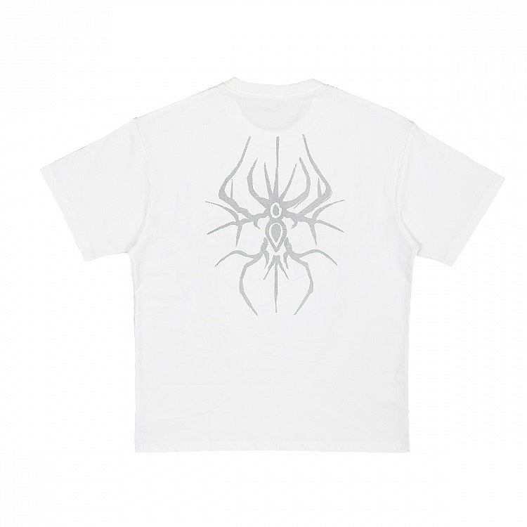 Graphic Gothic White/Black Dark T-Shirt Fantasy