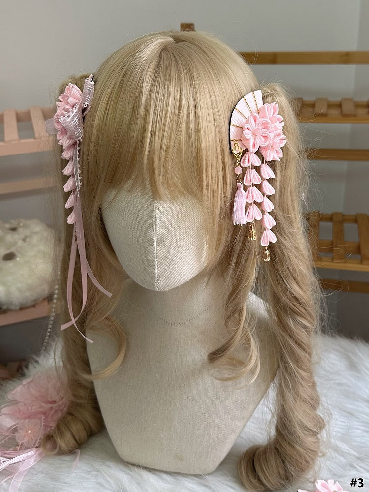Types Charms Hairclip Cherry Lolita Blossom 4