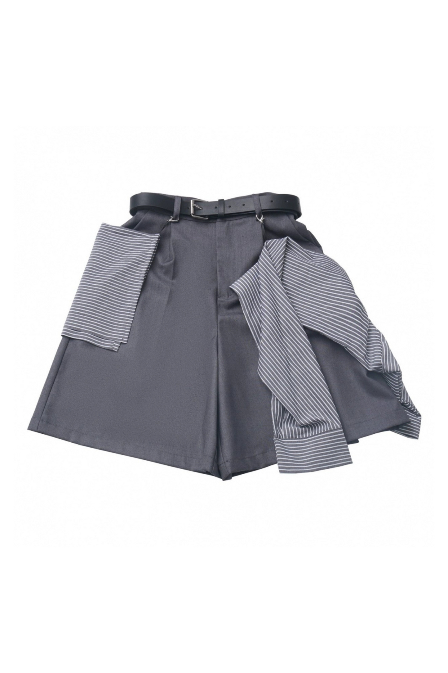 vest + sleeveless half hooded jacket top pants Mode