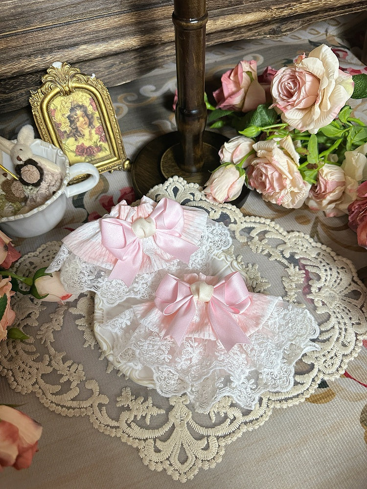 Green Blue Pink Wrist / Cuffs