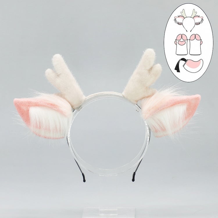 Fur KC Colors 3 Theme Deer Ear Faux Lolita Christmas