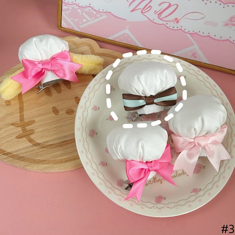 Options Chef Lolita Color Sweet - With 3 Mini sized Small Hairclip Hat