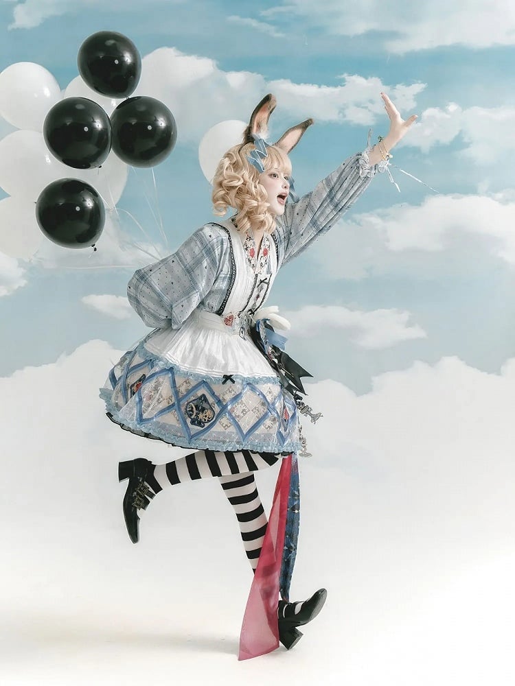 Rabbit Theme Waist Bowknot Accessory - Zao Jing Ji