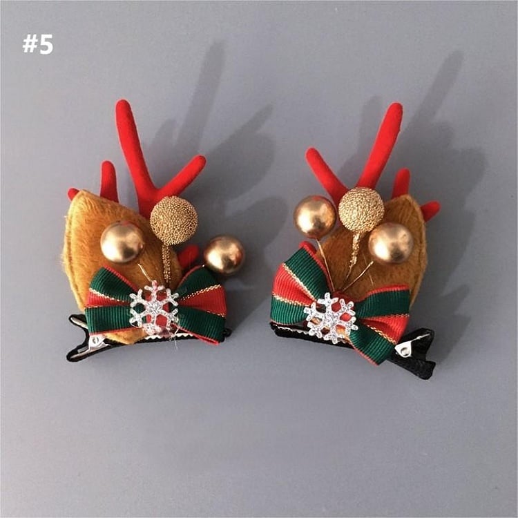 Hairclips 6 Ear Options Deer