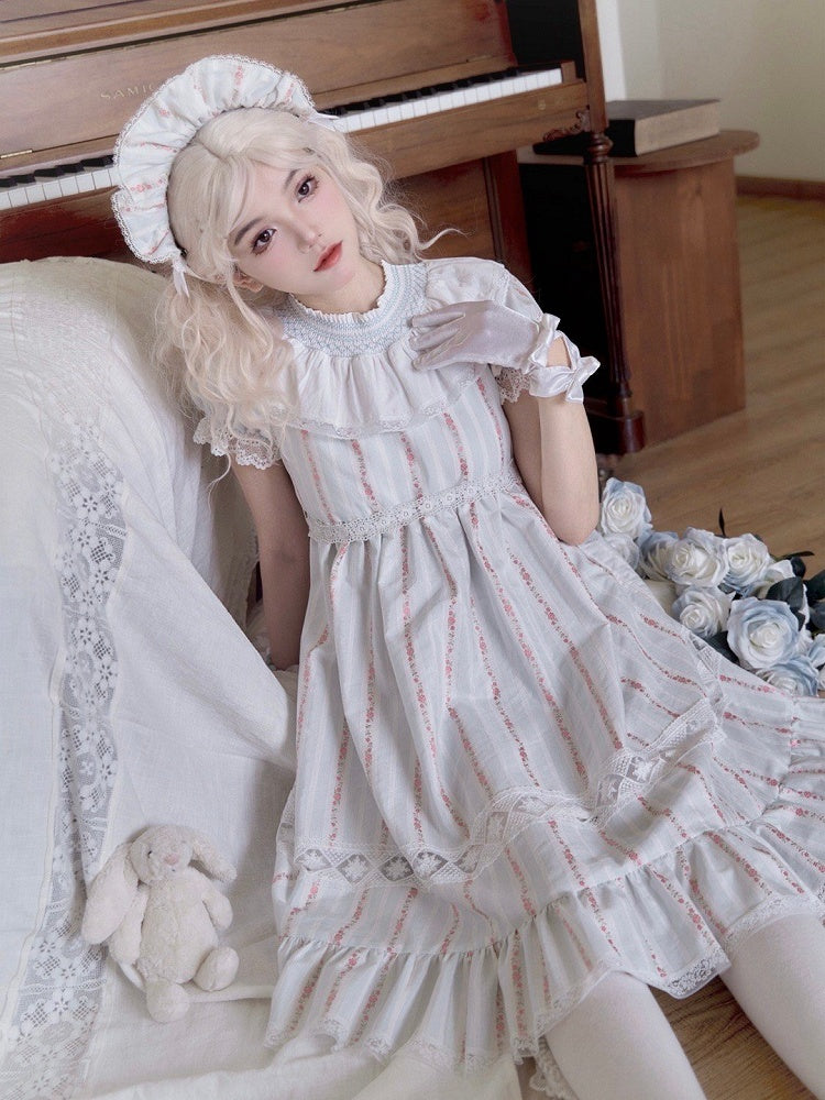 Motorhaubendruck Blaue Rosette Hell