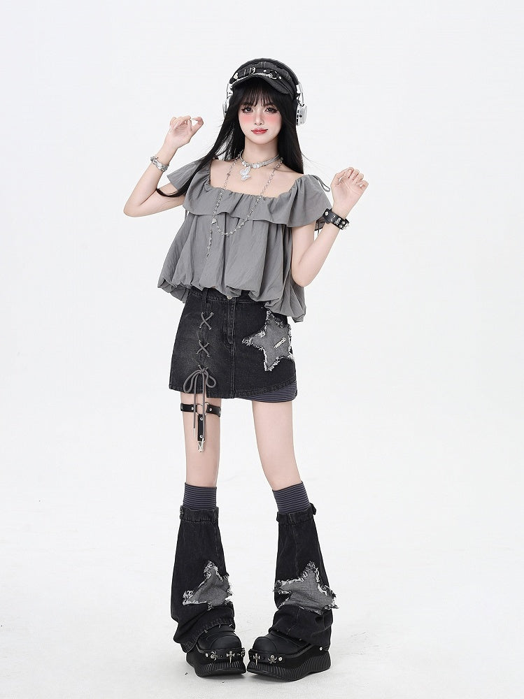 トップス/バブルグレースカート 3通りの着こなし