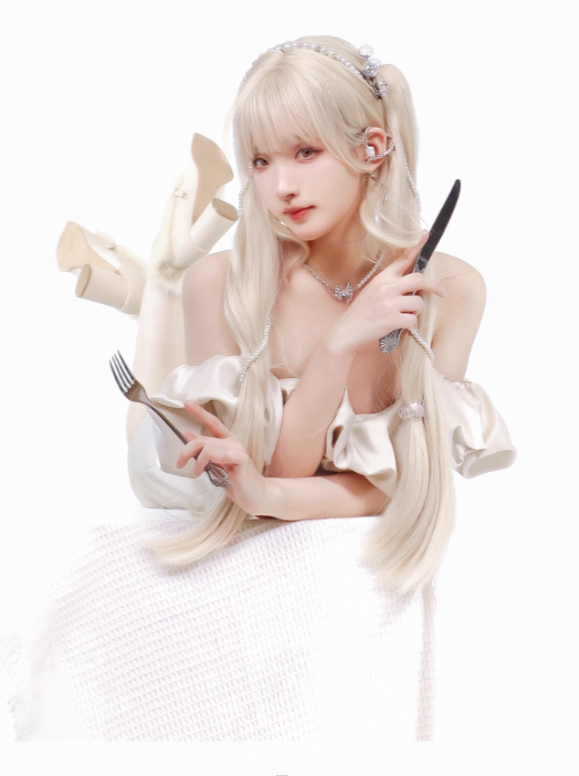 Off-Shoulder Champagne Ruffled Color Tube Top Dress