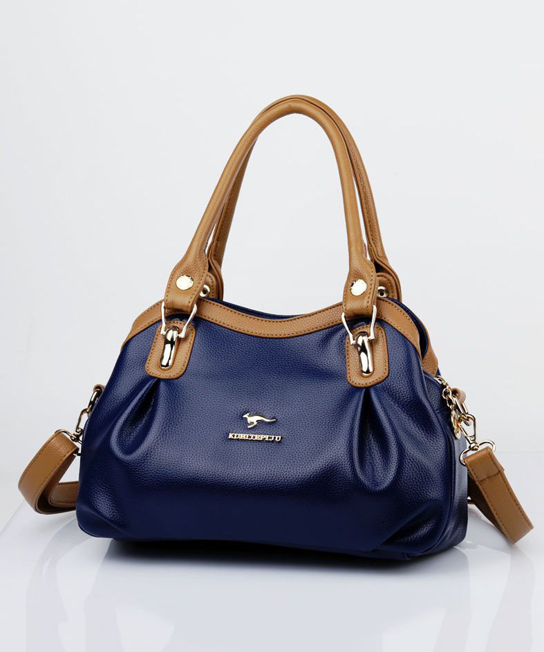 Tasche Rot 2025 Vielseitige Kalbsleder Solide Schwarz Strapazierfähige Neue Leder Tote