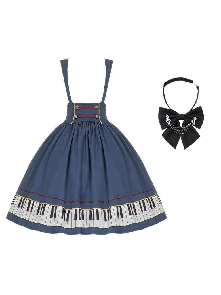 スカート+ネクタイサップピアノショートエレガントなリボンデザインペンダント+ジャケット