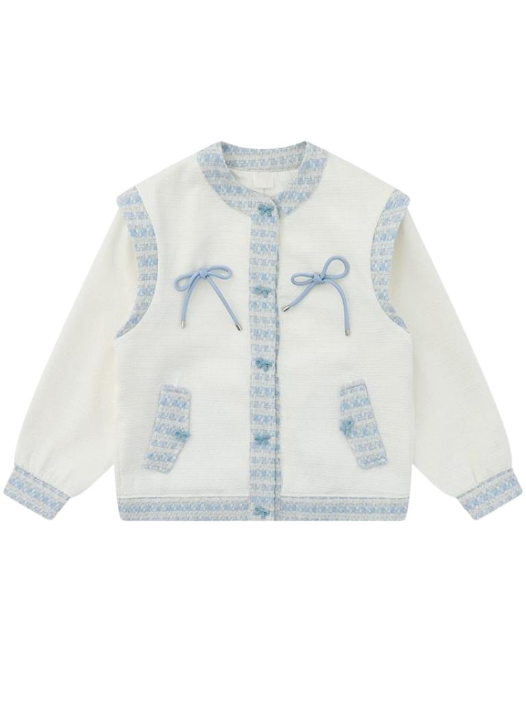 Jacket Collar Spring Milky Sweet