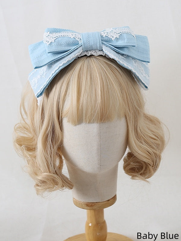 Lolita Bowknot Colors Multi-Layer Elegant 10 Lace KC