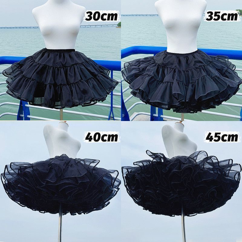 Lolita Petticoat Underskirt – Boneless Soft Tulle Super Poof