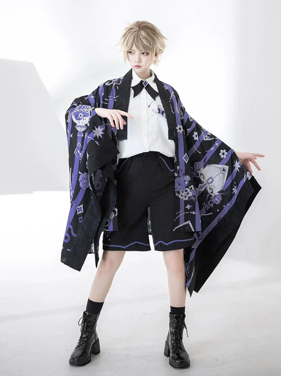 Shirt Basic Embroidery Duty Heavy Loose