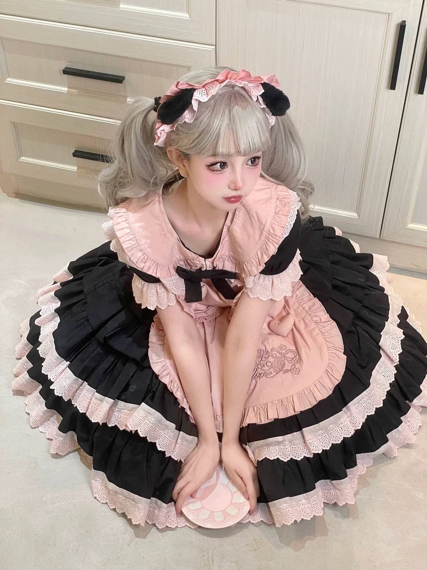 Maid Lolita Baby Dress Cute