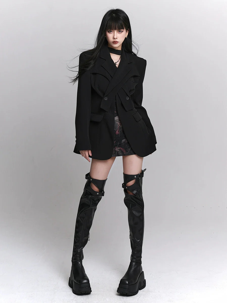 Girl Over Crossover Jacket Mode Ghost