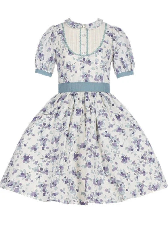 Sommerkleid Blumenschürze Blume + Retro