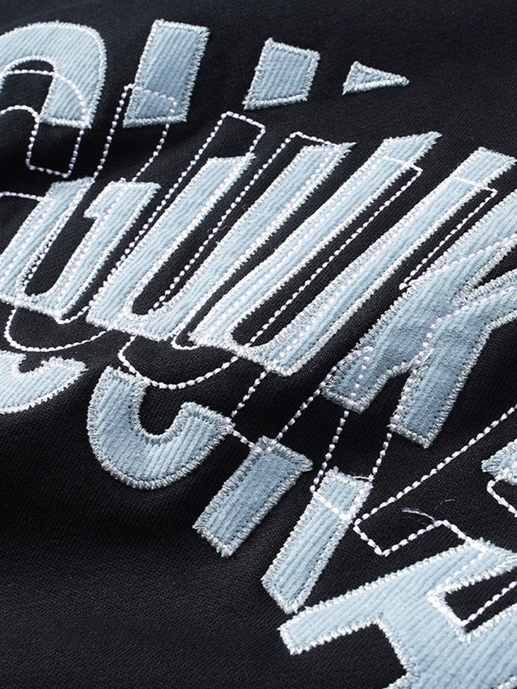 Straße Dunkel Casual Mode Tops Lose