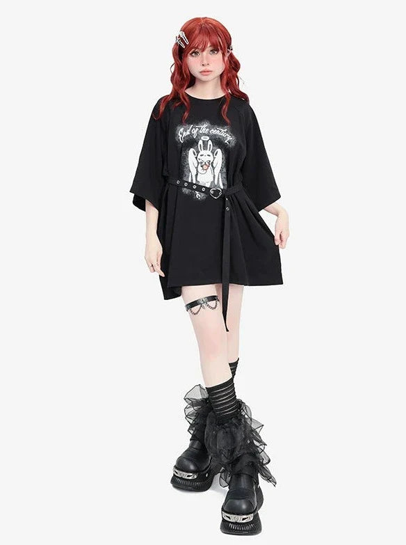 Top locker über dunkelschwarz