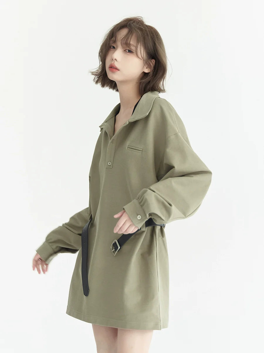 Polo Loose Top Mid-length