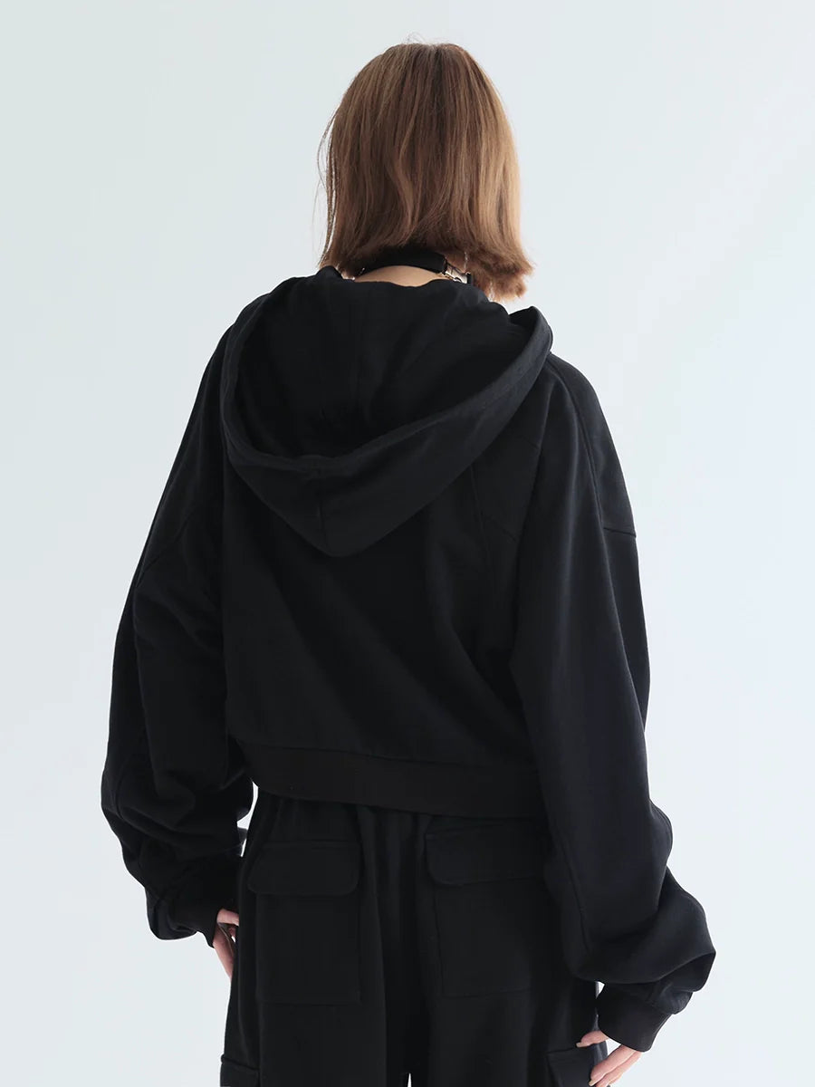 Casual Tops Hood Short