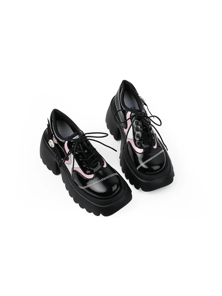 Schuhe Pink Design Volume