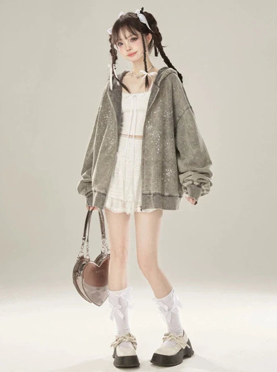 スカートレースホワイトケーキ