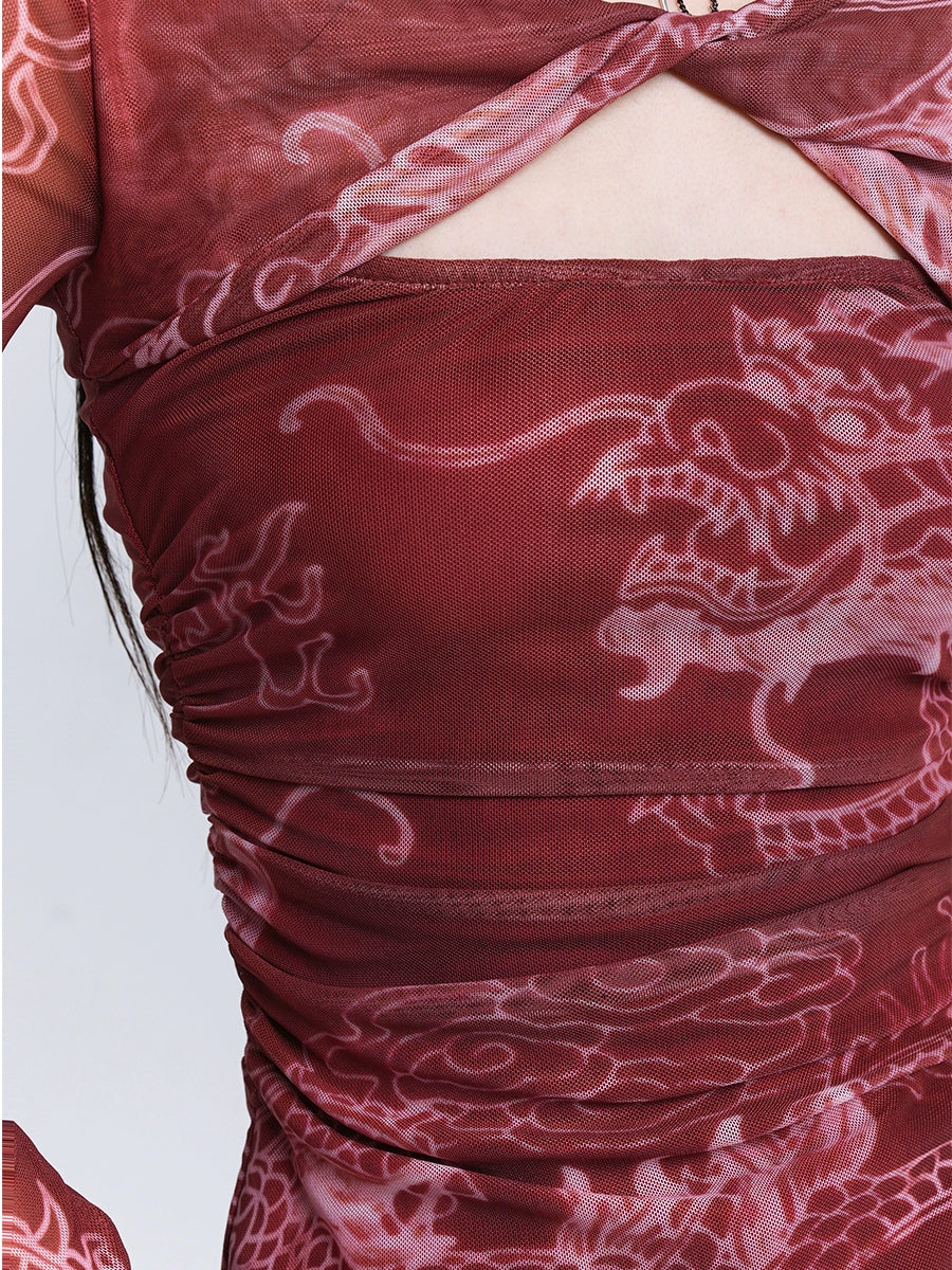 Mode Dark Ghost China Top Girl