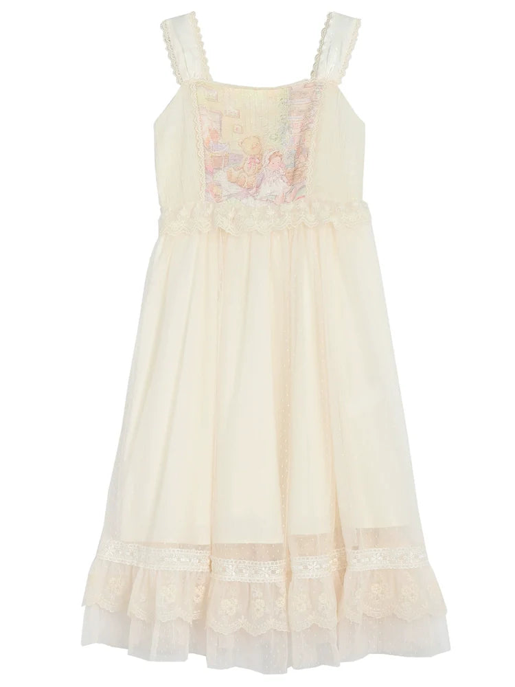 Sweet Tale Forest Träger-Tüllkleid Fee