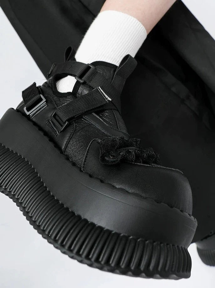 Pump Cross Volume Shoes Cut High