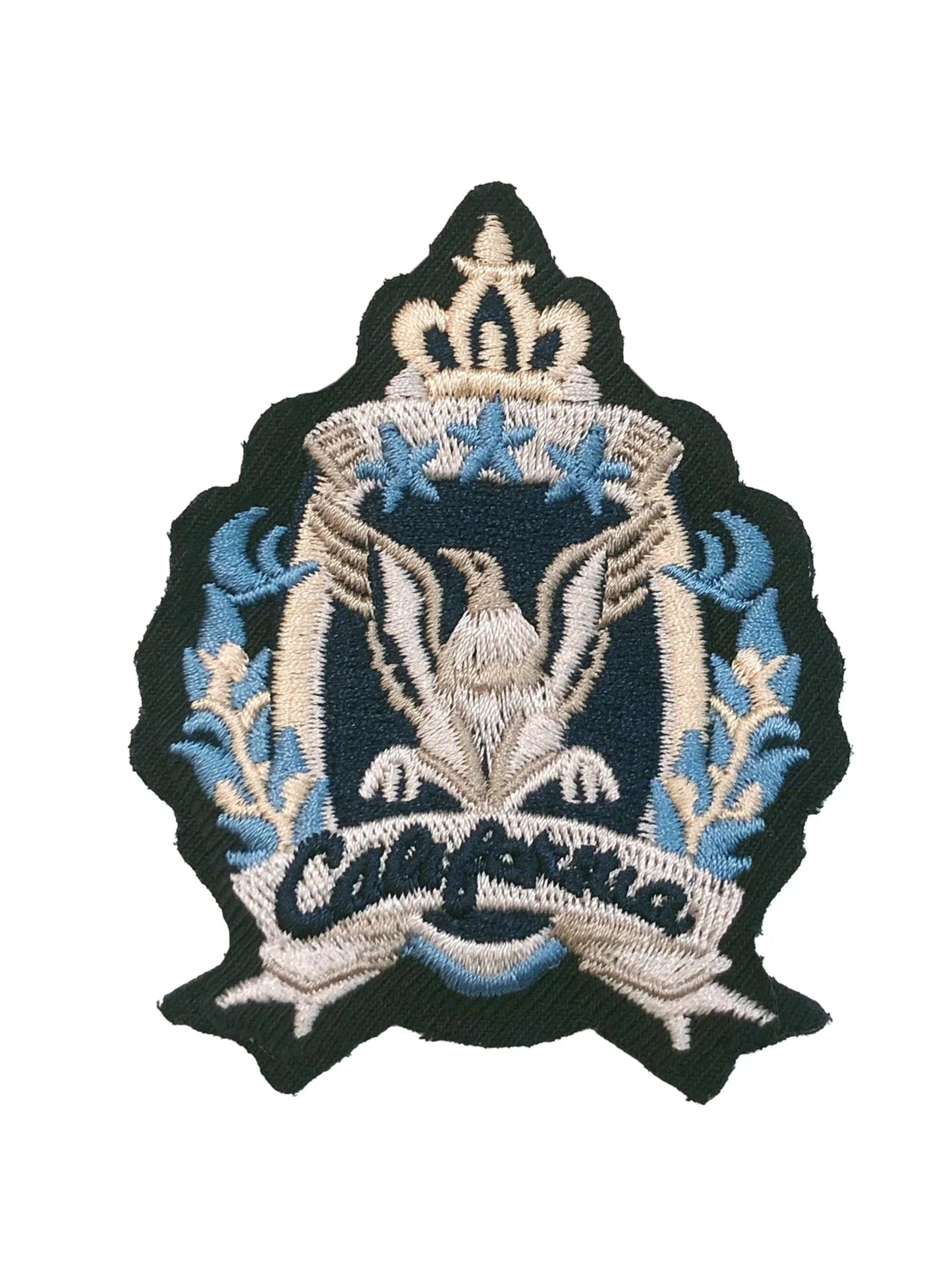 Kleid Retro Badge Anzug Magic + Gestreift + Plissee-Krawatte + Marineblaues Hemd Color Academy