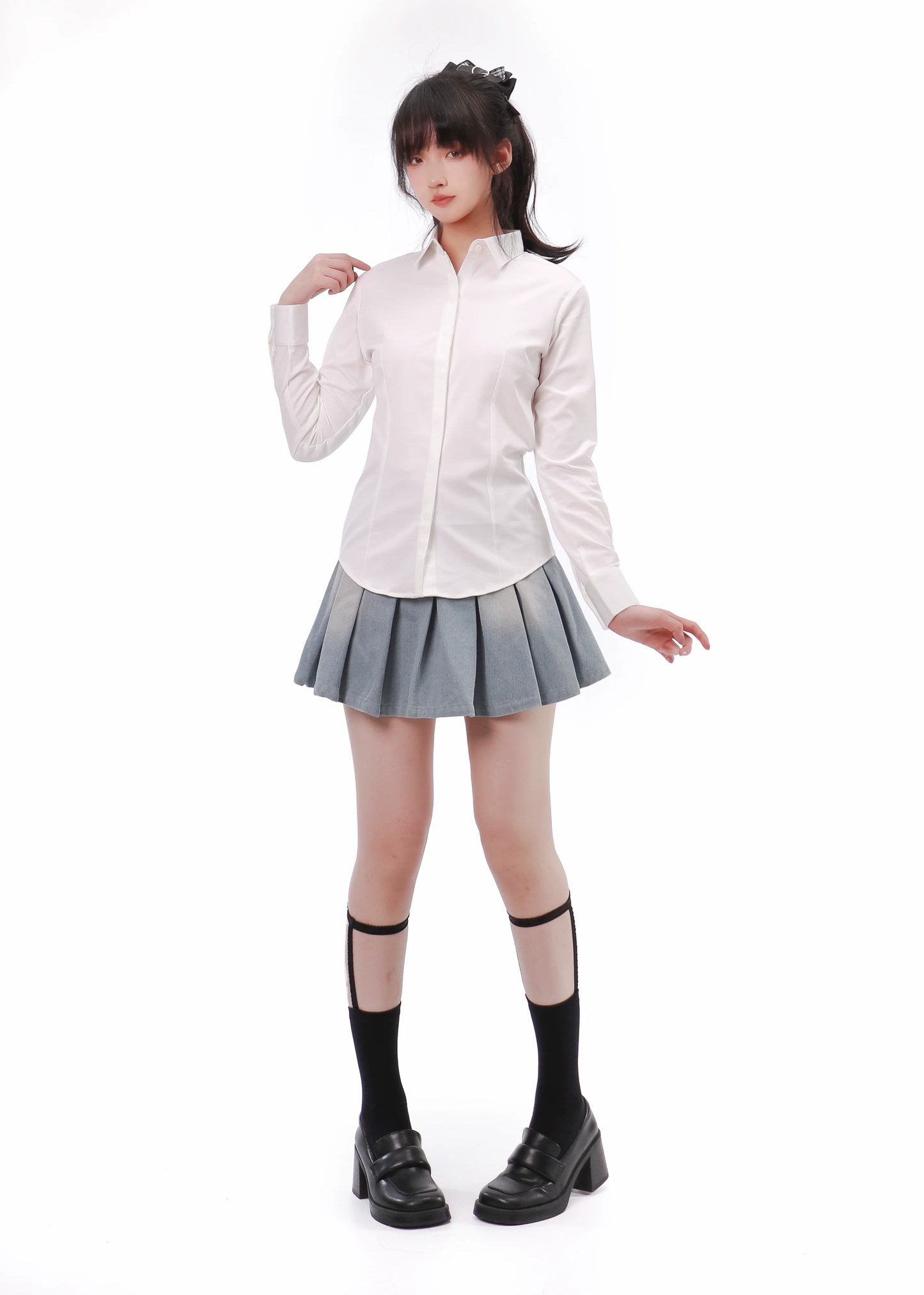 Sleeve Chic Shirt Puff American