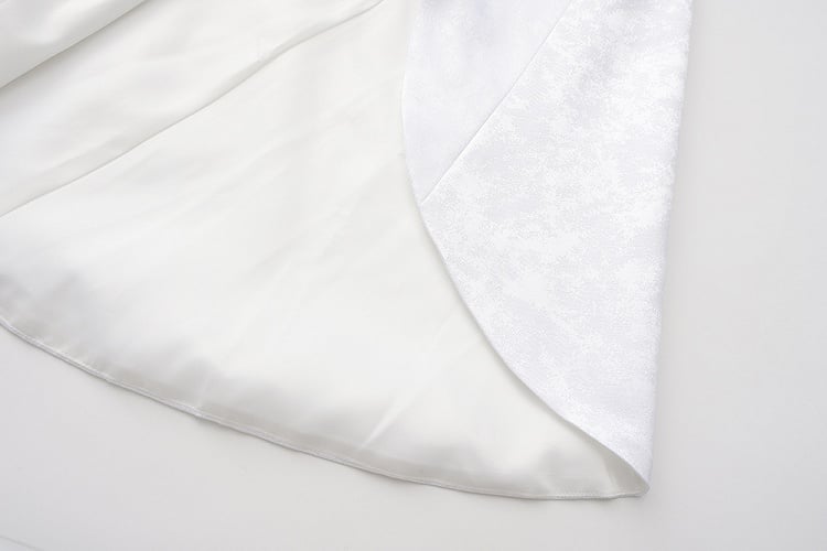 and Aristocrat Long Fashion Waistcoat White Pink Ouji Lolita