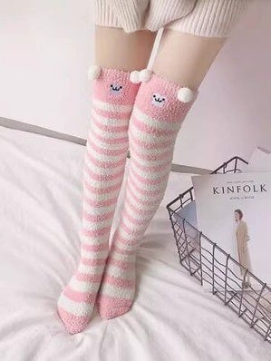 Stockings Thigh-High Lamb Pink