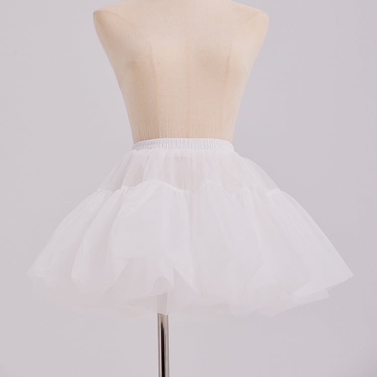 White Petticoat Lolita Daily 35cm