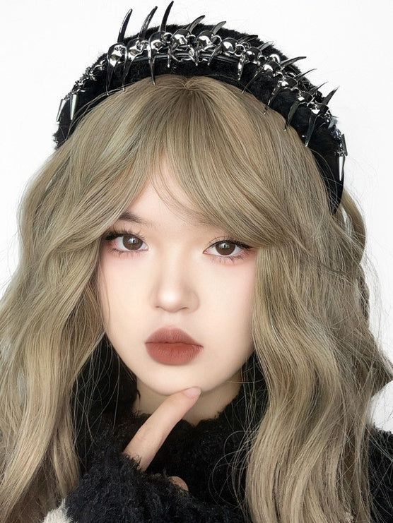 ブラック ダーク パンク メタル フィッシュボーン KC