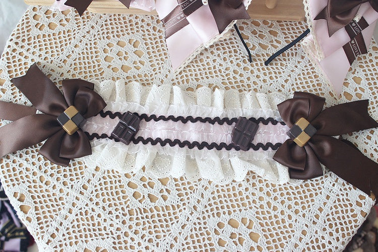 Style Hairband Sweet Chocolate Pink