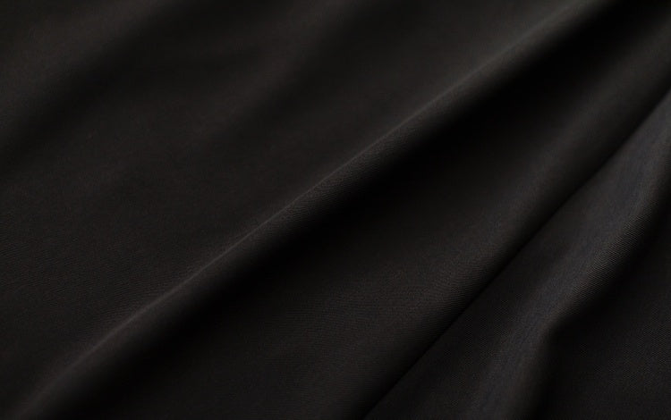 ブラックのレトロエレガントフロントブロンズトーンボタンプラケットクラシックワンピース