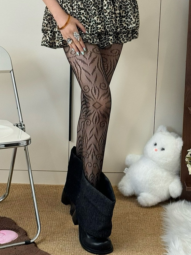 Options Y2K Tights Color Hollow-out 5