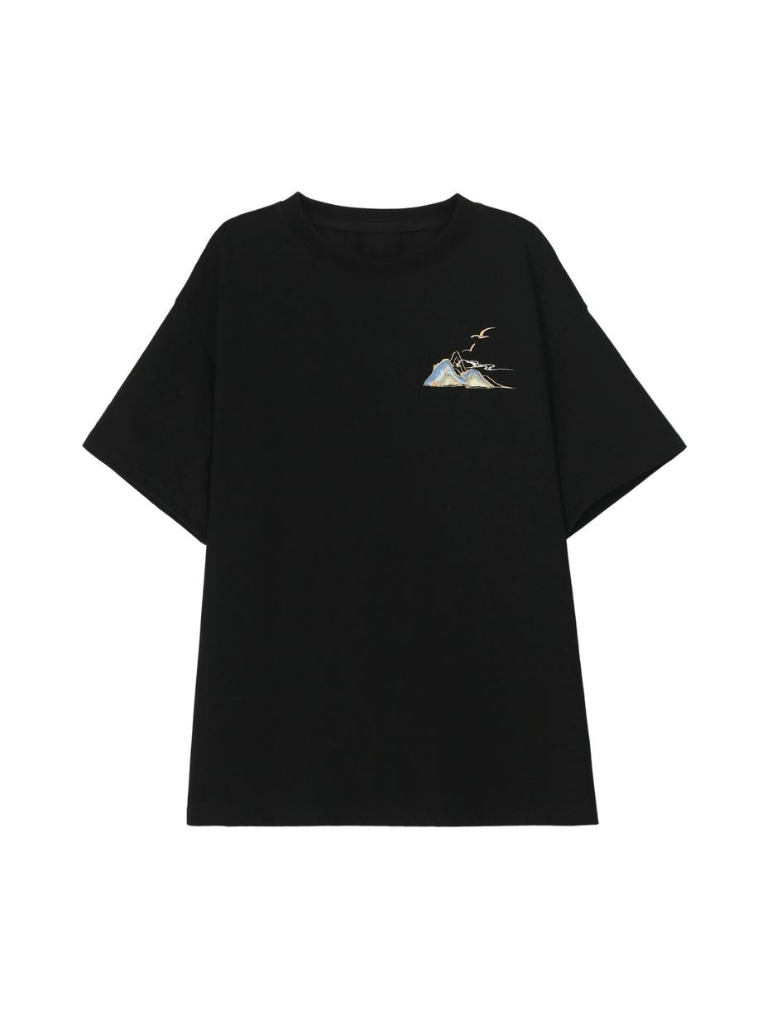 Tops Genderless Sommer Dark China