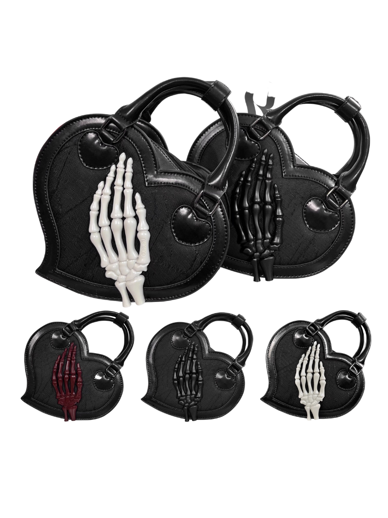 ハートトワイライトインビテーションクロウスカルバッグ