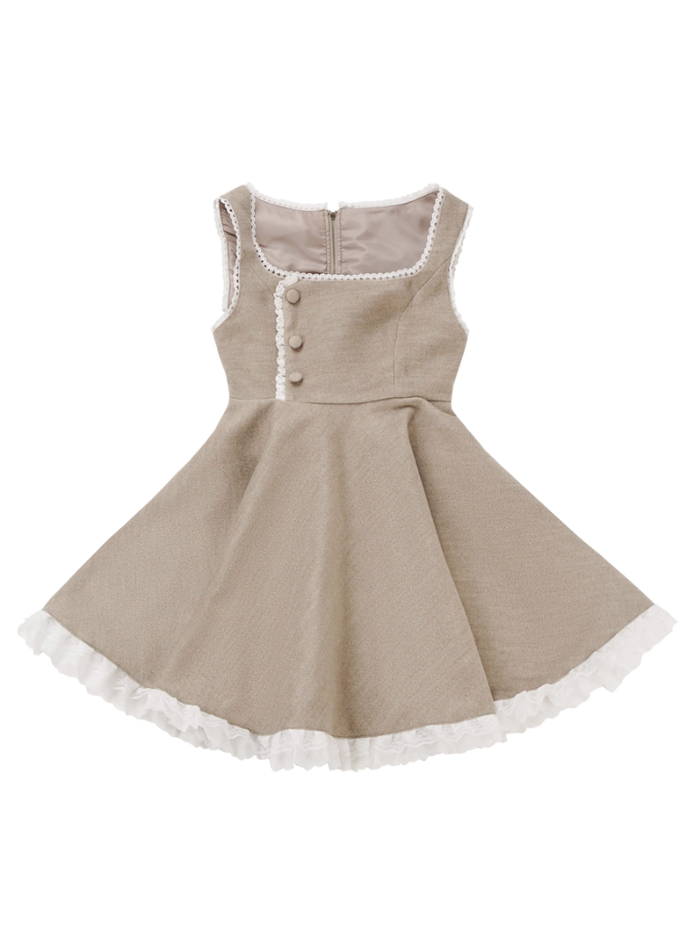 Munapoem Eco Far Coat Fischschwanzloser Riemen Rennjacke Wollanzug