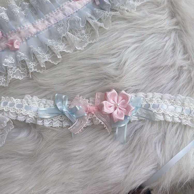 Sakura 2-color Choker Lace